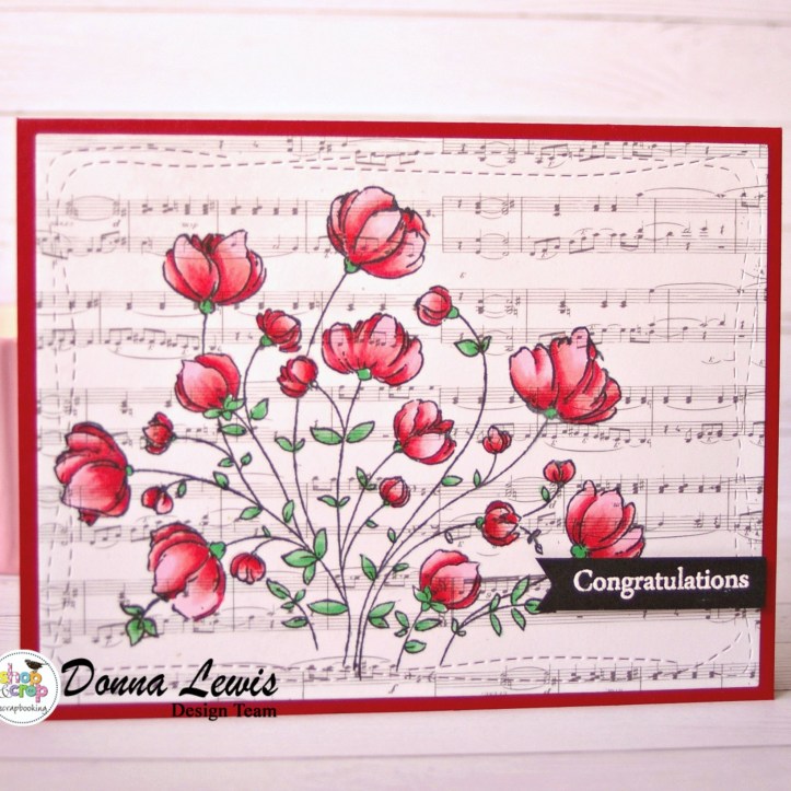 music wildflowers card-4