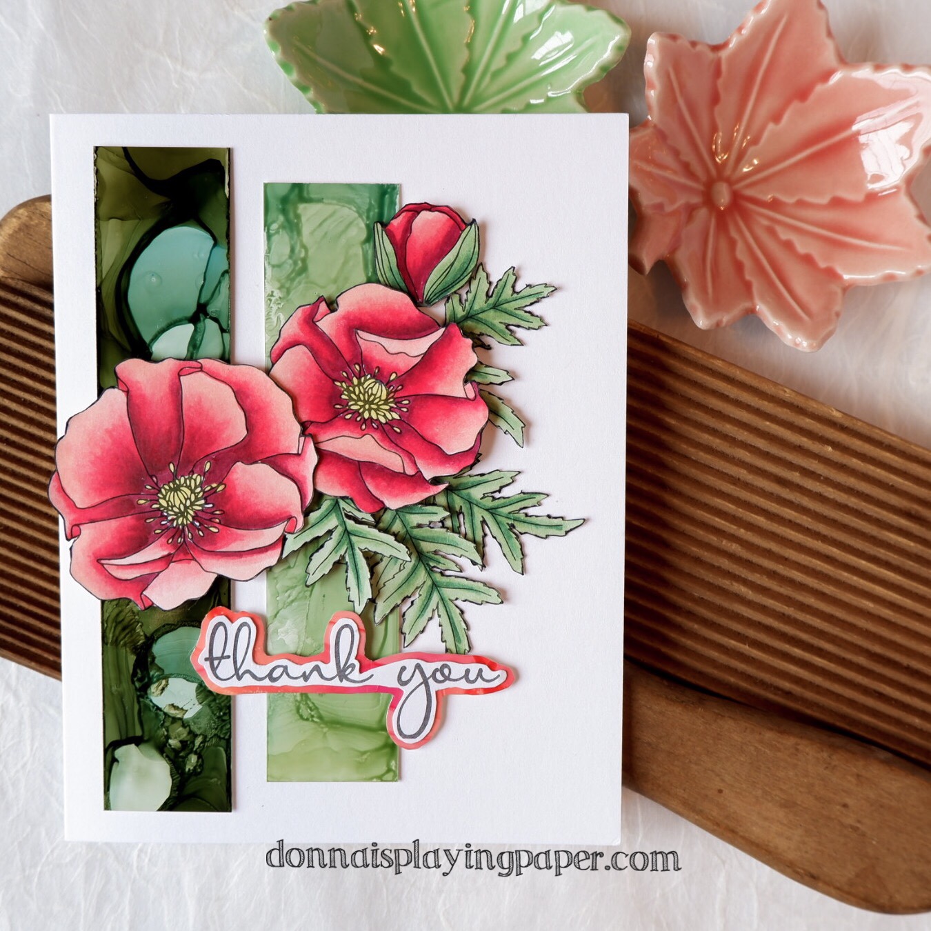 Simon Says Stamp/ Paper Rose Collaboration – Donna is Playing Paper